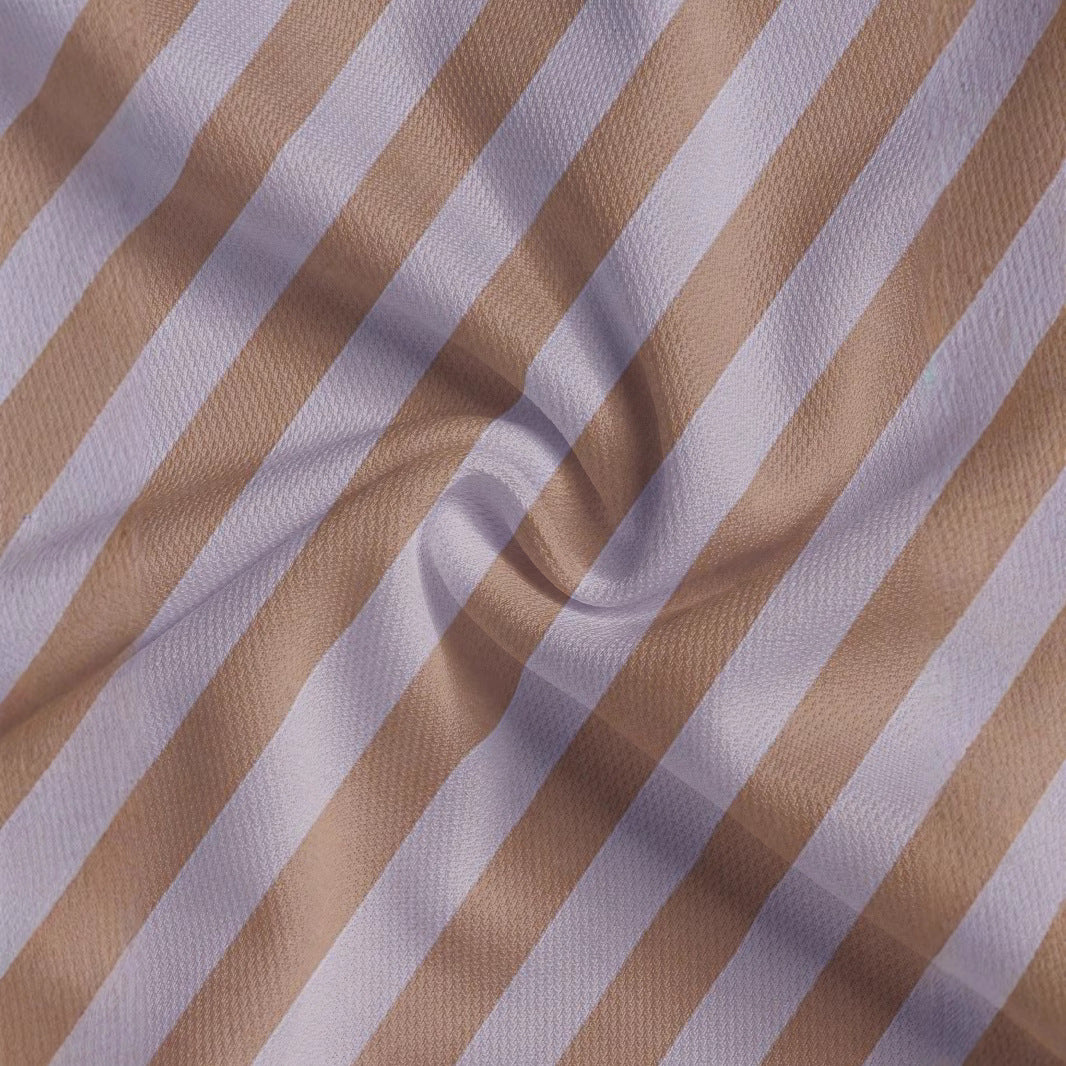 Herren Kurzarm Poloshirt mit modernem Streifenmuster Echoarchiv