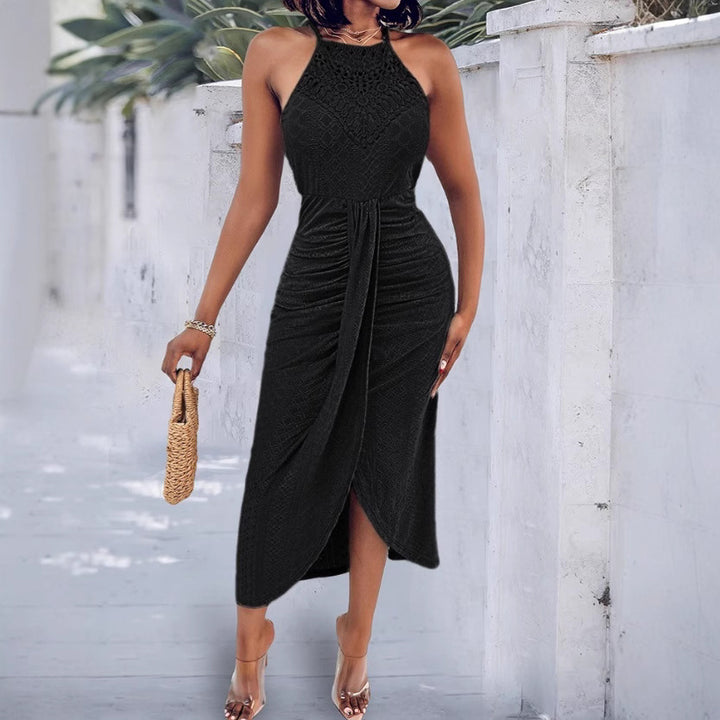 Damen Maxikleid mit geflochtenem Detail und elegantem Taillenschnitt Echo Archiv