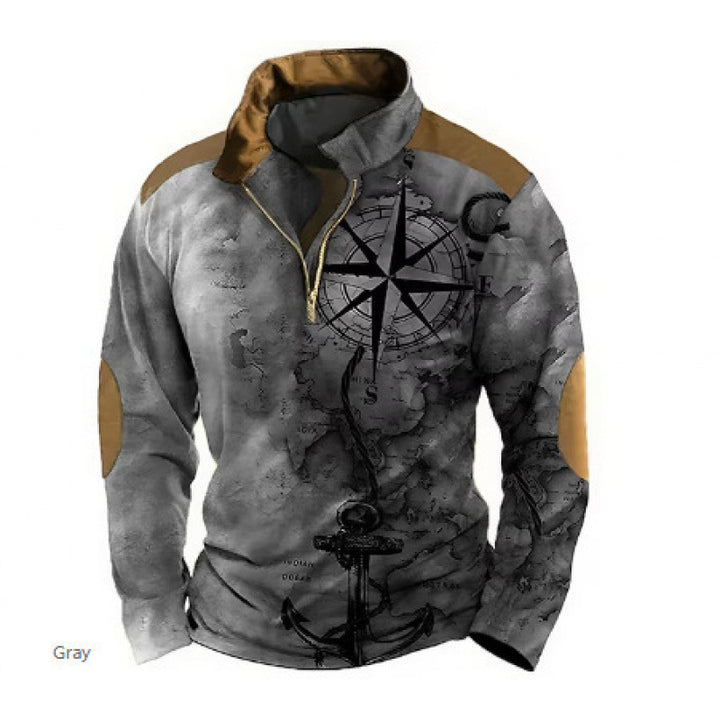 Herren attraktiver Freizeitpullover Echoarchiv