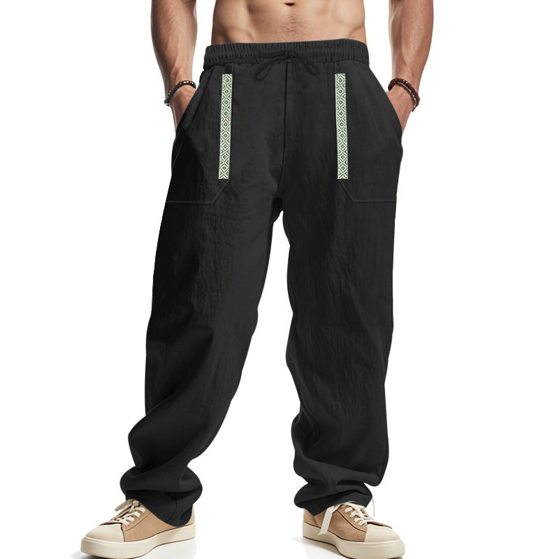 Herren lässige Wanderhose mit elastischem Bund Echoarchiv