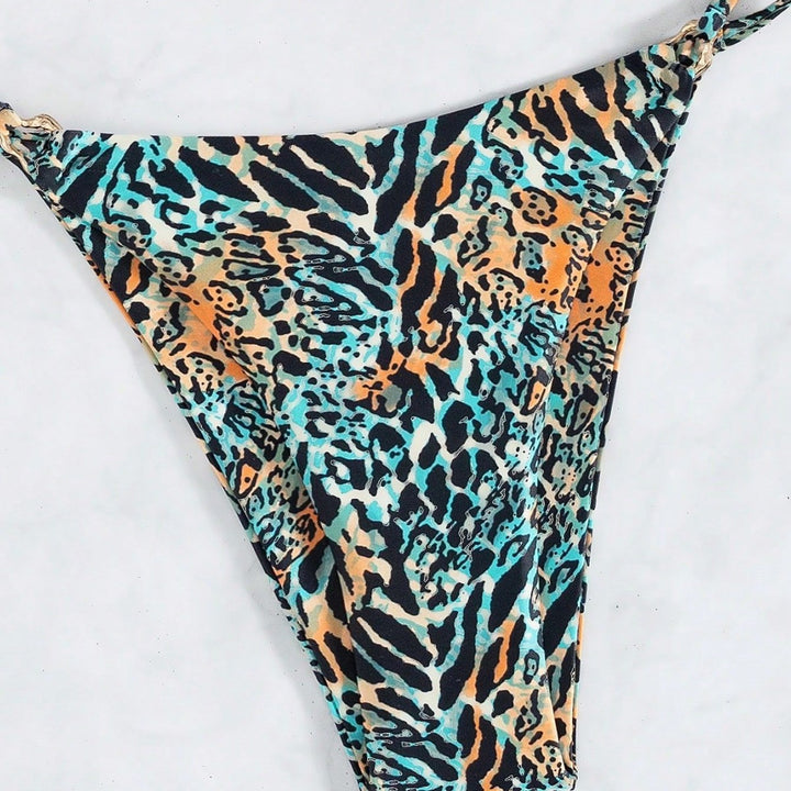 Damen Triangel-Bikini mit exotischem Tiermuster Echo Archiv