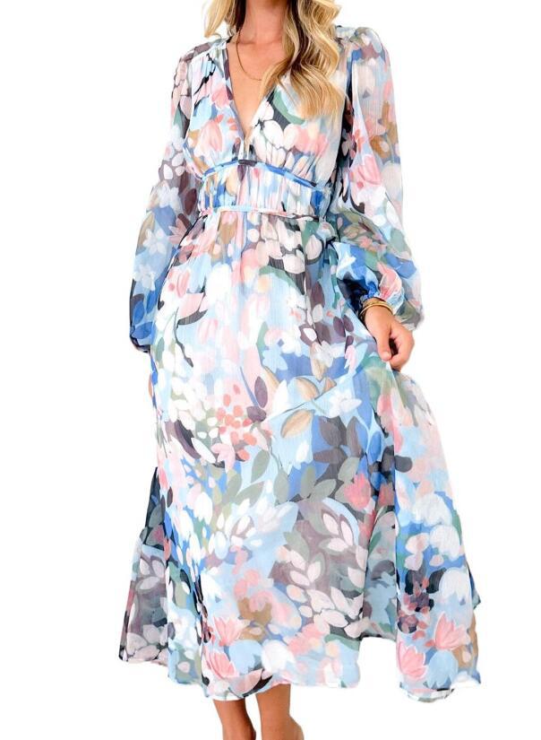 Echoarchiv | Elegantes Floral Kleid
