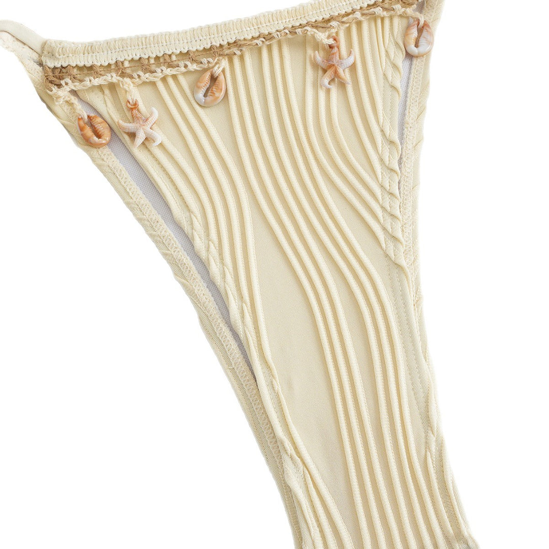Damen Triangel-Bikini mit Raffinierten Schmuckdetails Echo Archiv