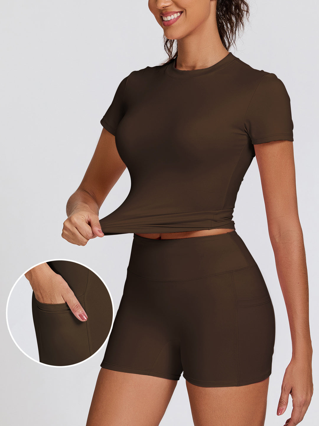 Damen Funktionsshirt mit körperbetonter Passform Echo Archiv
