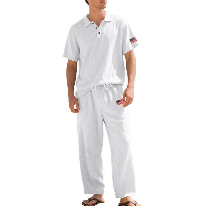 Herren lässiges Strand-Outfit aus leichtem und atmungsaktivem Stoff Echoarchiv