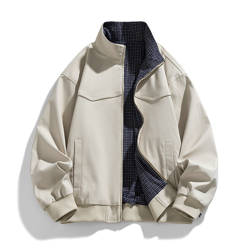 Herren Leichte Übergangsjacke mit Stehkragen Echo Archiv