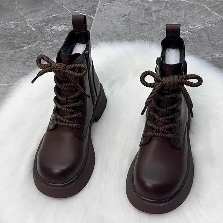 Damen Modische und robuste Schnürboots Echo Archiv