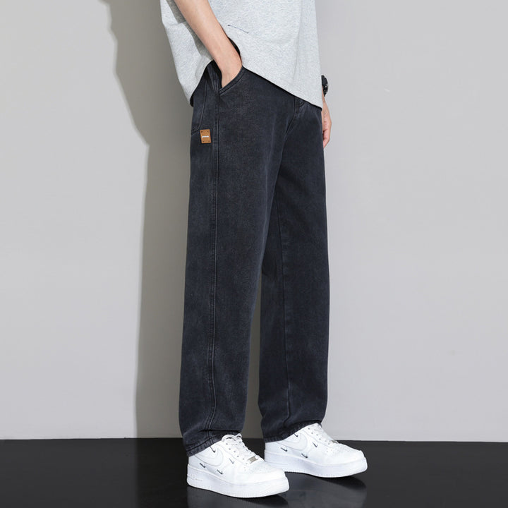 Herren lässige weite Jeanshose Echoarchiv