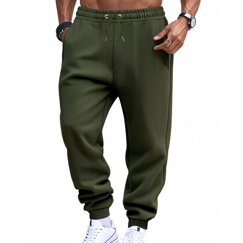 Herren modische Jogginghose mit elastischem Bund und seitlichen Taschen Echoarchiv