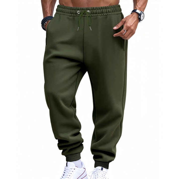 Herren modische Jogginghose mit elastischem Bund und seitlichen Taschen Echoarchiv