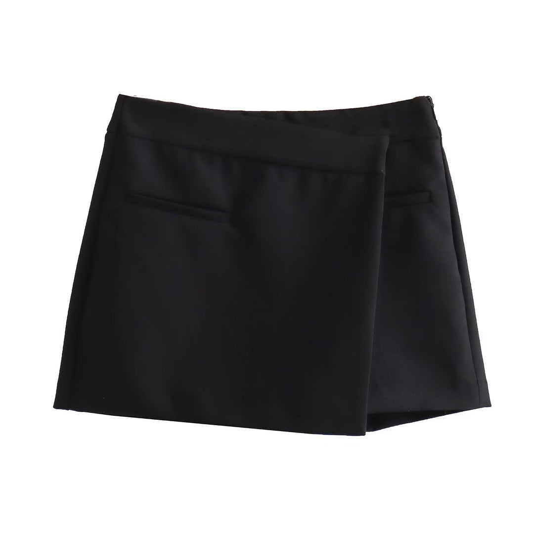 Damen eleganter Minirock mit subtilen Taschen und tailliertem Schnitt Echo Archiv