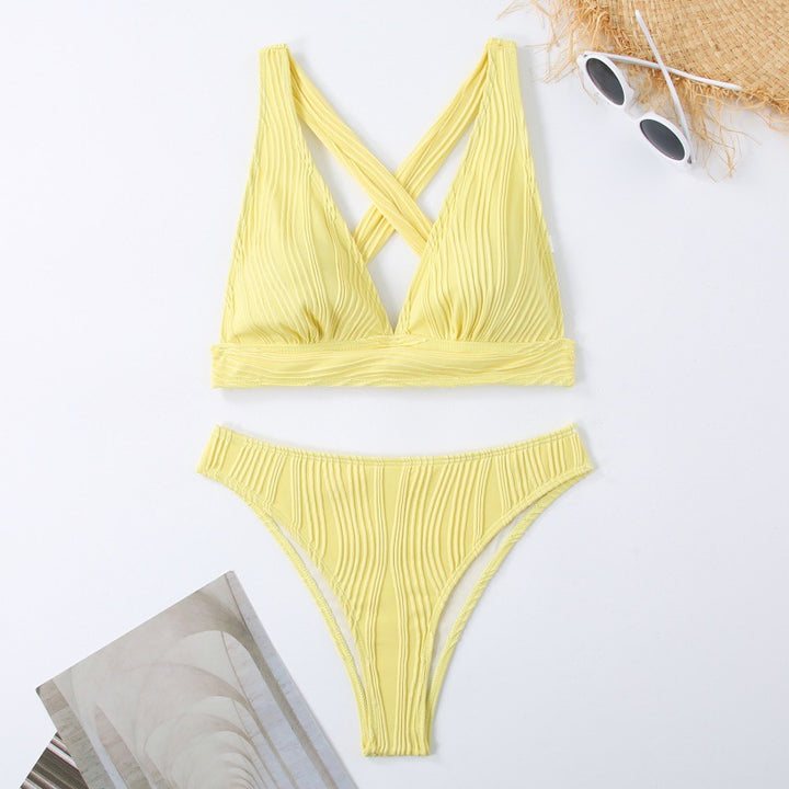 Damen Design Bikini mit gerafften Details Echo Archiv
