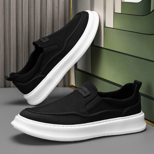 Damen Slip-On Sneakers mit atmungsaktiver Mesh-Oberfläche und dämpfender Sohle Echo Archiv