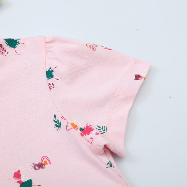 Mädchen Sommerkleid mit buntem Motiv Echo Archiv