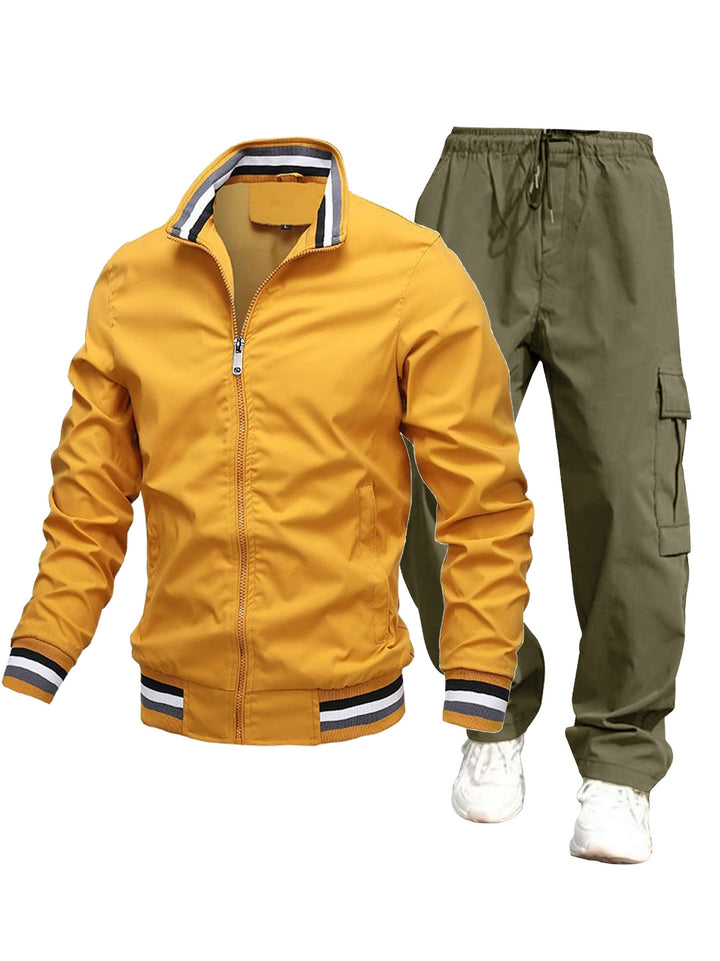 Herren Sportliche Jacke und Cargo-Hosen Echo Archiv