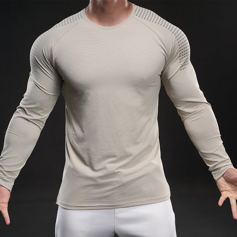 Herren funktionales Langarmshirt mit innovativer Mesh-Struktur Echoarchiv