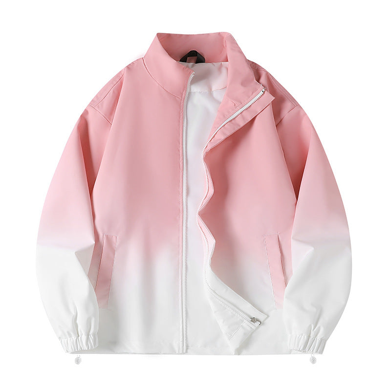 Herren stylische Übergangsjacke mit innovativem Farbverlauf Echoarchiv