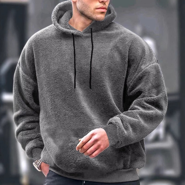 Herren Kuscheliger Fleece-Hoodie mit moderner Passform Echoarchiv