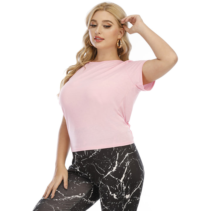 Damen lässiges T-Shirt mit bequemen Schnitt und atmungsaktiver Baumwolle Echo Archiv