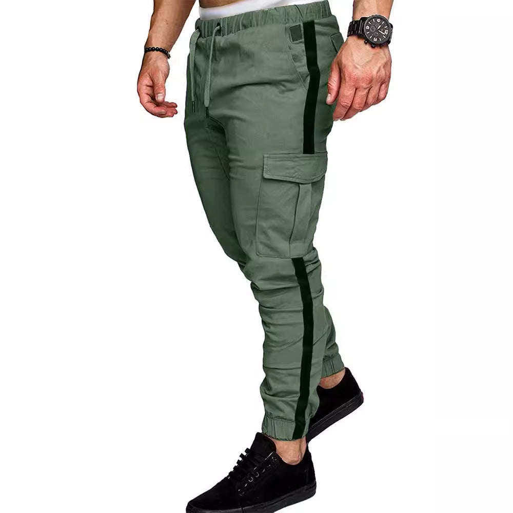 Herren Cargo-Hose mit elastischem Bund und vielseitigen Seitentaschen Echoarchiv
