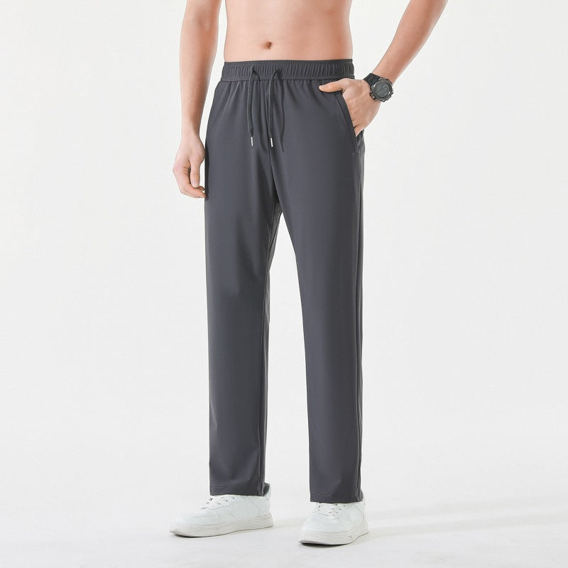 Herren Relaxed-Performance-Freizeithose mit elastischem Tunnelzug, schnell trocknendem Stretch & geradem Bein Echoarchiv