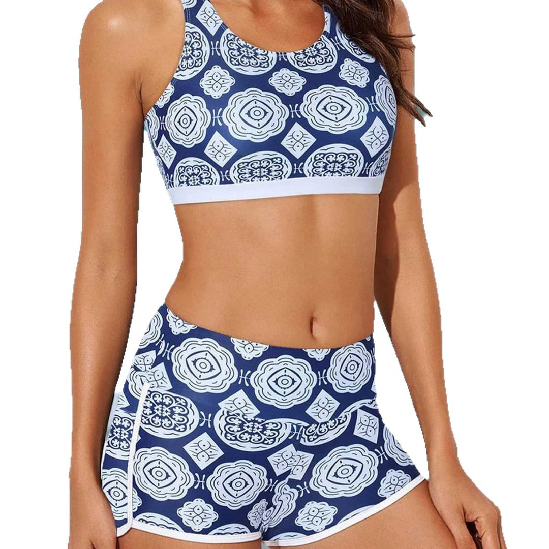 Damen Sportliches Tankini-Set Echo Archiv