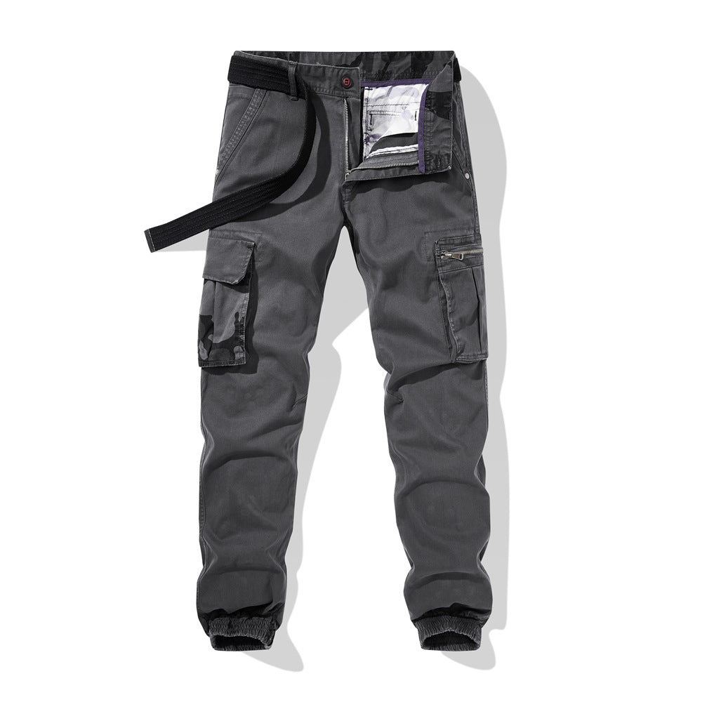 Herren bequeme Cargo-Hose mit elastischem Bund und zahlreichen praktischen Taschen Echoarchiv