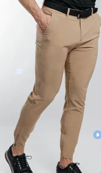 Herren Slim-Fit Anzughose mit elastischem Bund und praktischem Taschenlayout Echoarchiv