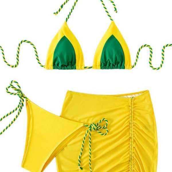 Damen Bikiniset mit Rüschen Echo Archiv