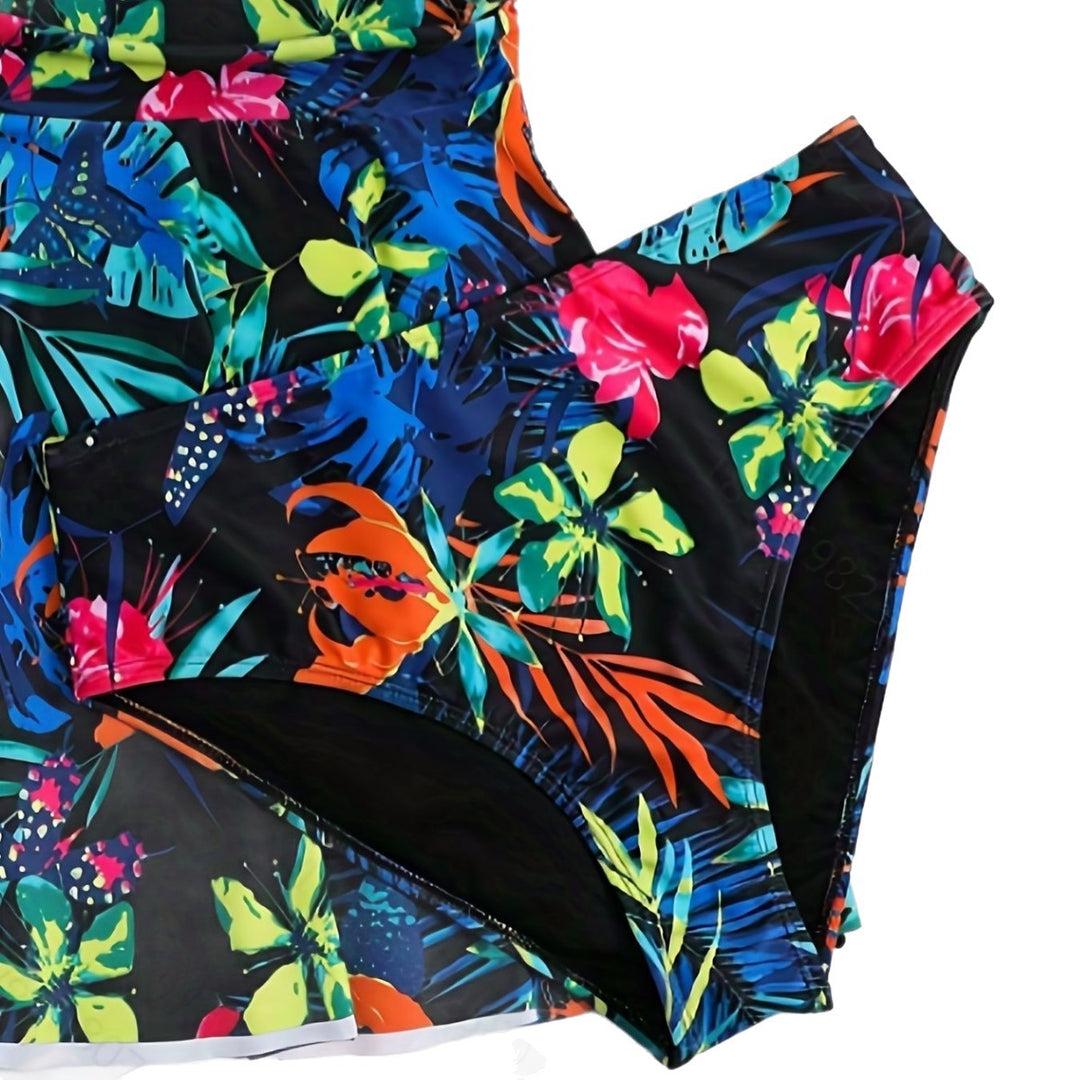 Damen Schwimmanzug mit elegantem Wickeldesign Echo Archiv