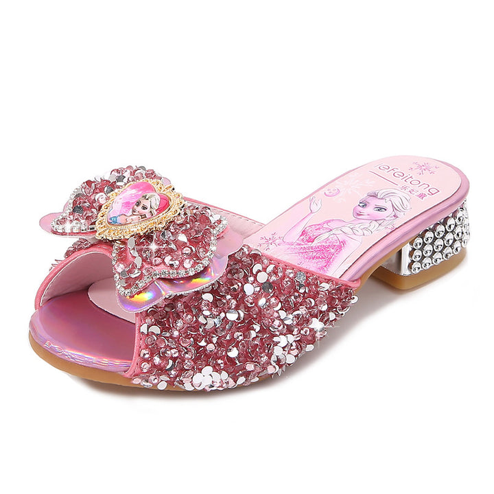 Damen Glitzernde Hausschuhe Echo Archiv