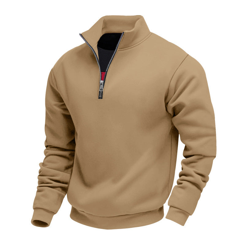 Herren Freizeitpullover mit hohem Kragen Echoarchiv