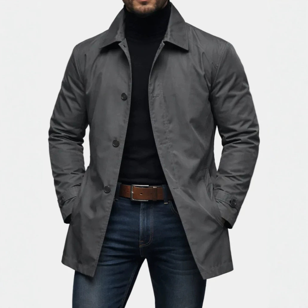Herren Modischer Übergangsparka