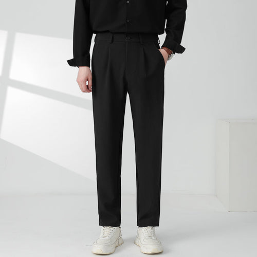 Herren Elegante Anzughose mit Struktur