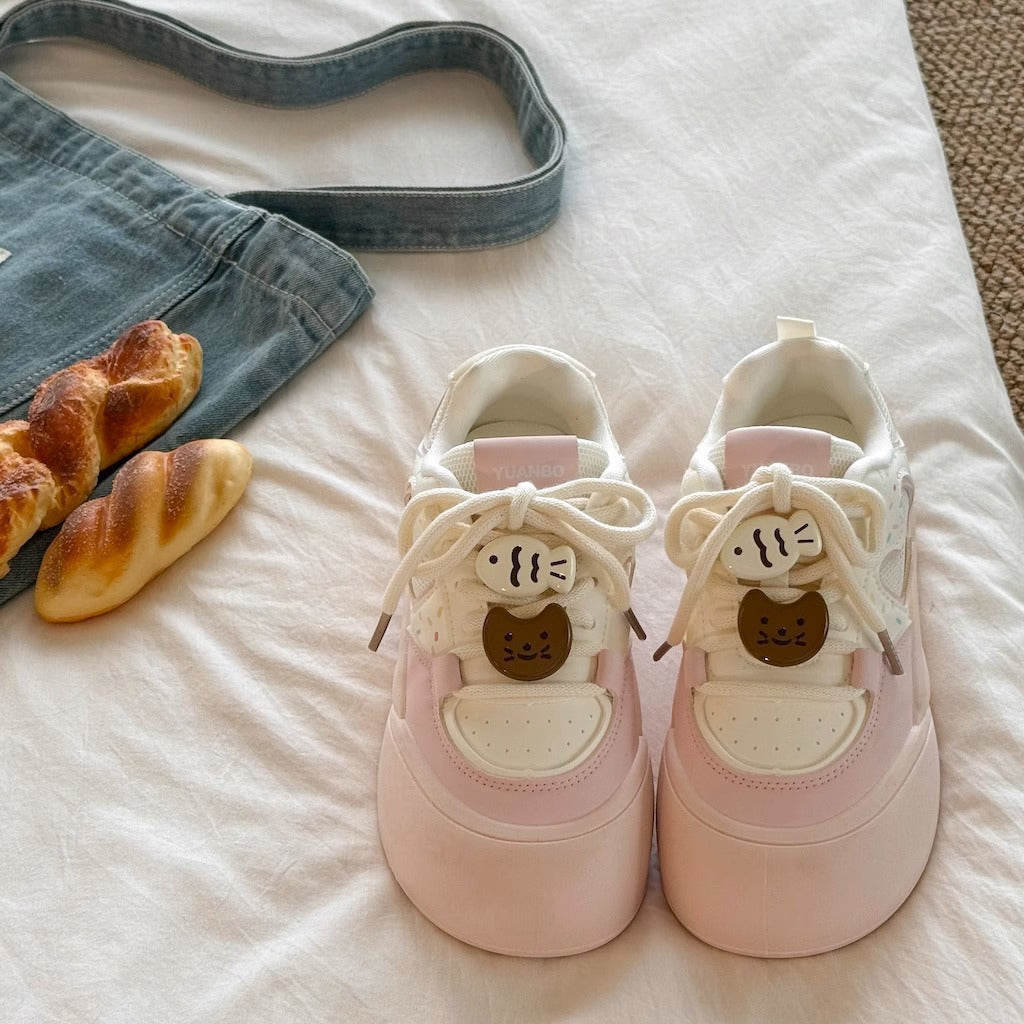 Damen Komfortable Sneakers mit verspielten Applikationen Echo Archiv