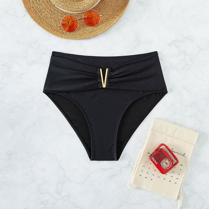 Damen Hochgeschnittener Bikini-Slip mit dekorativem Gürteldetail Echo Archiv
