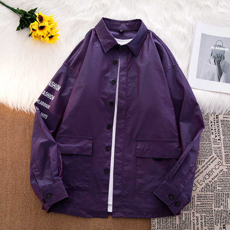 Herren modische Utility-Jacke mit praktischen Taschen Echoarchiv