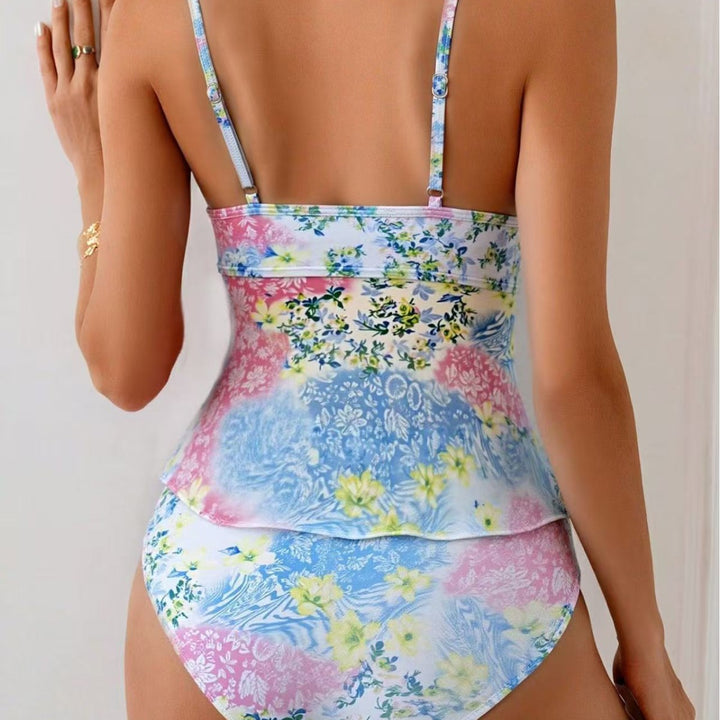 Damen Badeanzug mit femininer Rüschendetails Echo Archiv
