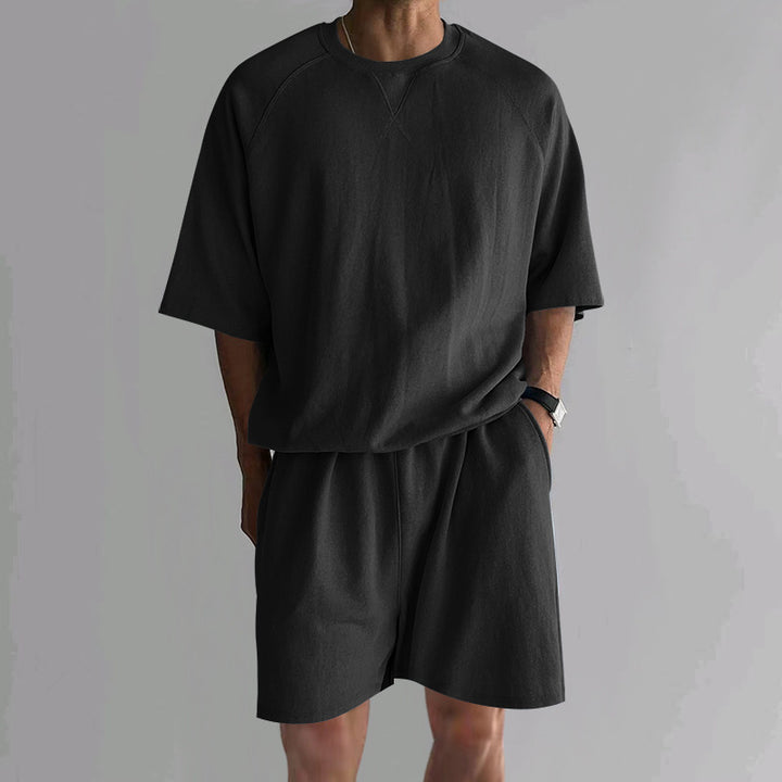 Herren funktionales Freizeit-Set aus atmungsaktivem Material mit bequemer Passform Echoarchiv