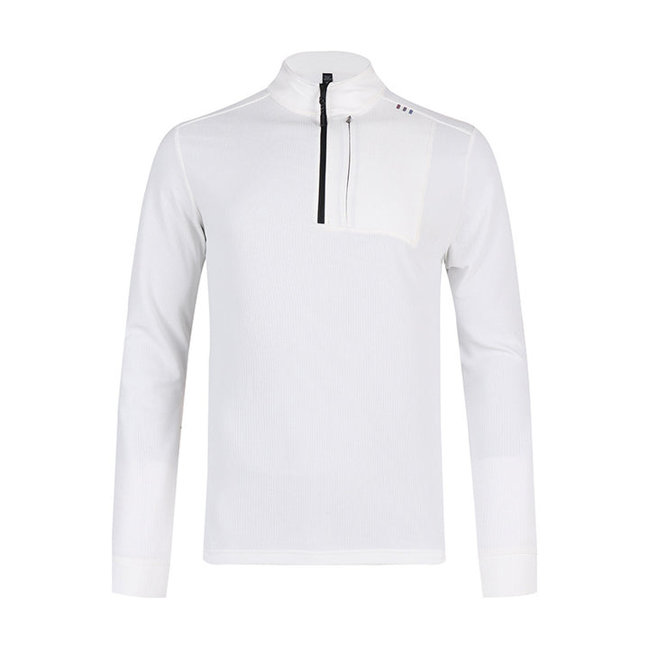 Herren Funktions-Langarmshirt mit Halbreißverschluss Echoarchiv