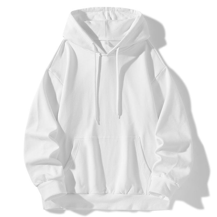 Unisex Oversize Kapuzenpullover aus schwerer Baumwollmischung mit Kängurutasche Echoarchiv