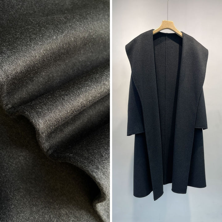 Damen Luxe Langhaarmantel aus Wolle-Mischung Echoarchiv