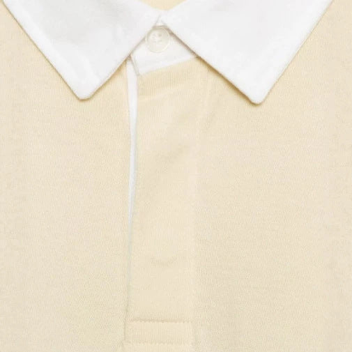 Damen Feinstrick-Poloshirt-Cardigan mit kurzem Arm und durchgehendem Reißverschluss Echo Archiv