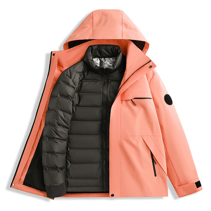 Damen Multifunktionale und wetterfeste Outdoor-Jacke Echo Archiv