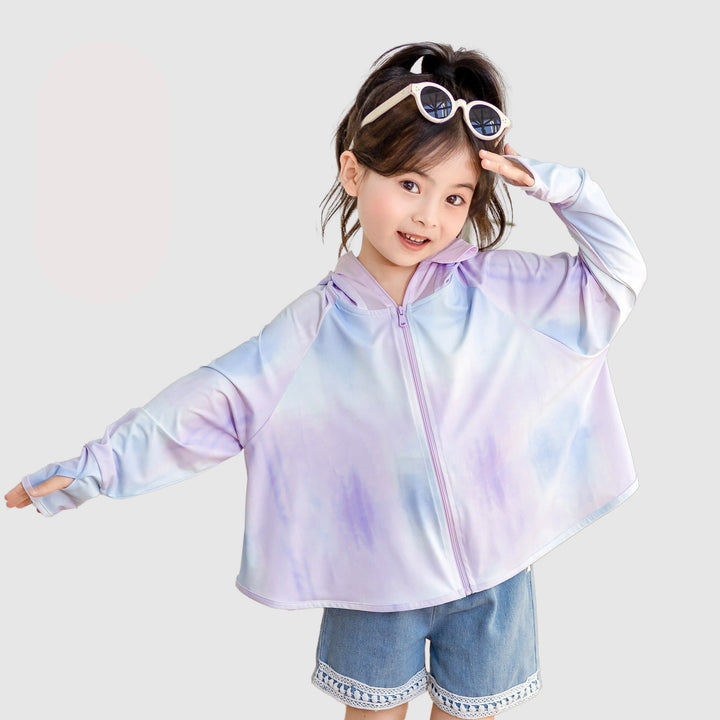 Damen UV-Schutzjacke mit Kapuze und weichem Material Echo Archiv