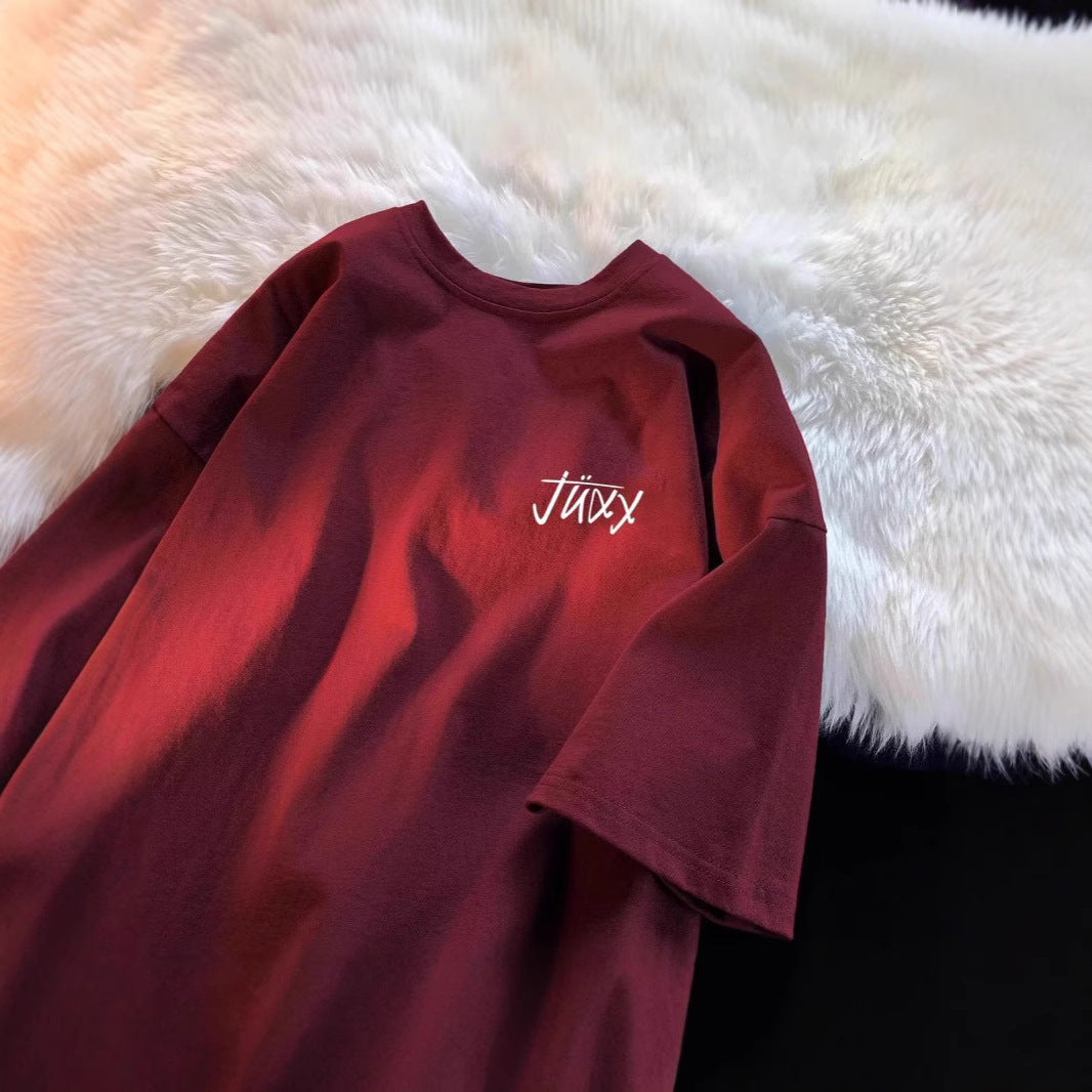 Unisex Lässiges Oversized T-Shirt mit kreativem Aufdruck Echoarchiv