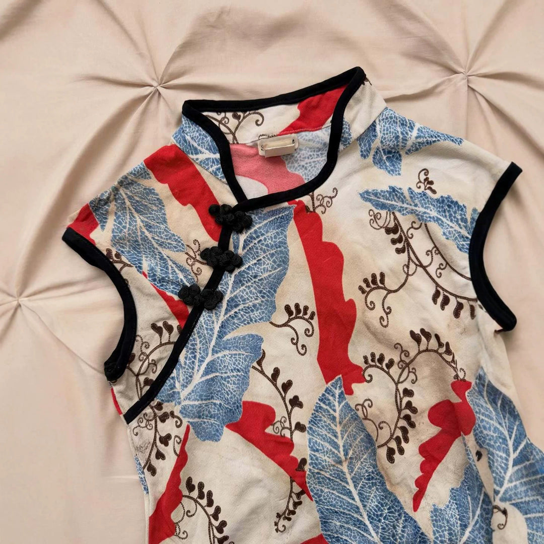 Damen Chinesisches Dekorativ-T-Shirt Echo Archiv
