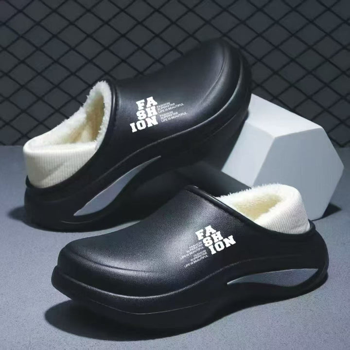 Damen Gefütterte Thermo‑Clogs aus leichtem EVA mit Teddyfutter und dämpfender Komfortsohle Echoarhiv