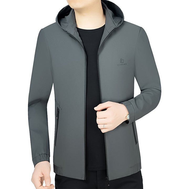 Herren Sportjacke mit Kapuze und Taschen Echoarchiv