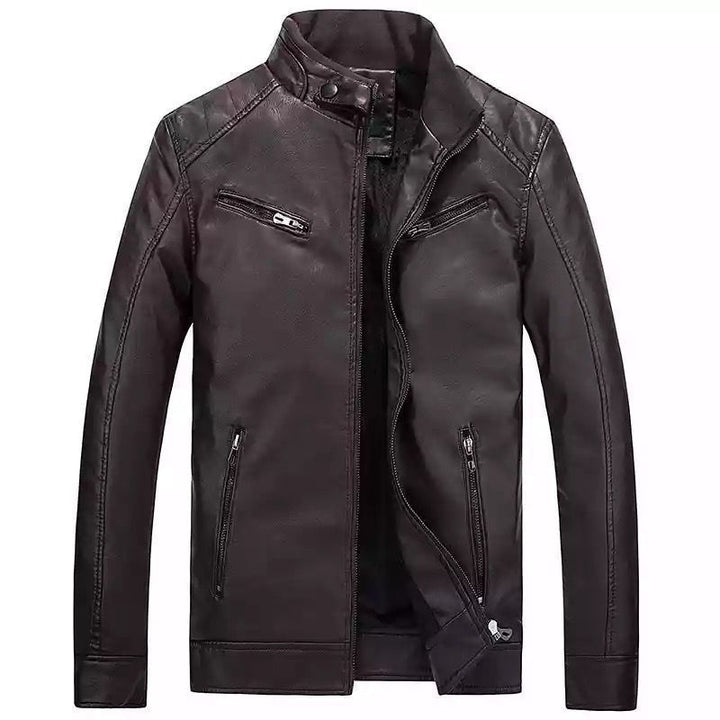Herren Sportliche Bikerjacke Echo Archiv 1788417867